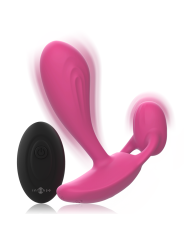 INTENSE SHELLY DUO ANAL PERINEO VAGINAL CLITORIS REMOTO ROSA