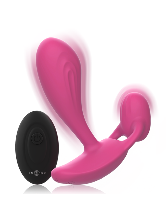 INTENSE SHELLY DUO ANAL PERINEO VAGINAL CLITORIS REMOTO ROSA