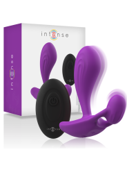 INTENSE SHELLY DUO ANAL PERINEO VAGINAL CLITORIS REMOTO MORADO