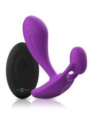 INTENSE SHELLY DUO ANAL PERINEO VAGINAL CLITORIS REMOTO MORADO