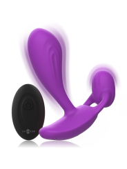 INTENSE SHELLY DUO ANAL PERINEO VAGINAL CLITORIS REMOTO MORADO