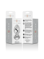 INTENSE PLUG ANAL METAL ALUMINIO CORAZON BLANCO TALLA S