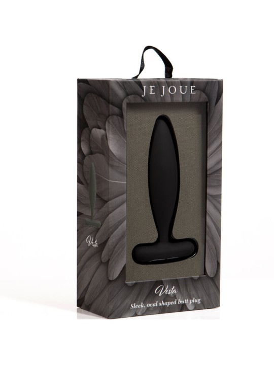 JE JOUE VESTA PLUG ANAL VIBRADOR NEGRO