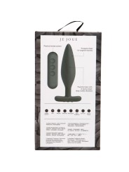 JE JOUE EGON PLUG ANAL VIBRADOR NEGRO