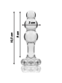 NEBULA SERIES BY IBIZA MODELO 1 PLUG CRISTAL TRANSPARENTE 105 CM O 3 CM