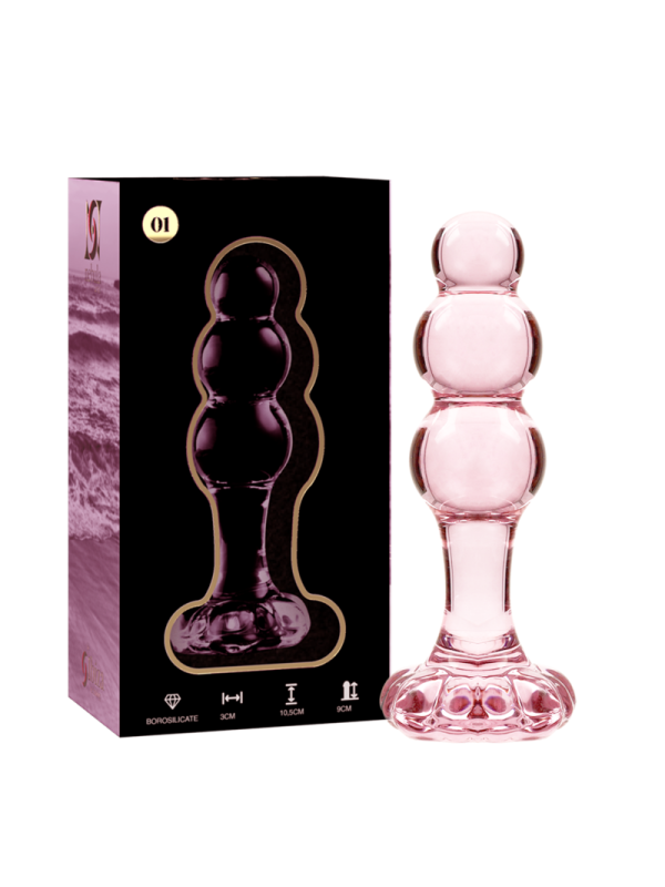 NEBULA SERIES BY IBIZA MODELO 1 PLUG CRISTAL TRANSPARENTE 105 CM O 3 CM