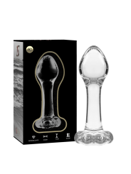 NEBULA SERIES BY IBIZA MODELO 2 PLUG CRISTAL TRANSPARENTE 11 CM O 35 CM