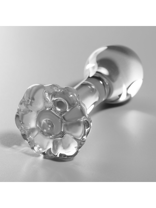 NEBULA SERIES BY IBIZA MODELO 2 PLUG CRISTAL TRANSPARENTE 11 CM O 35 CM