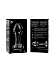NEBULA SERIES BY IBIZA MODELO 2 PLUG CRISTAL TRANSPARENTE 11 CM O 35 CM