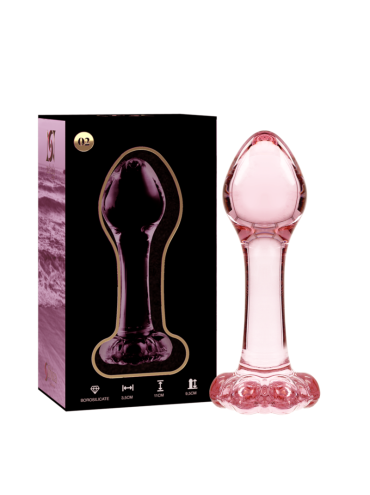 NEBULA SERIES BY IBIZA MODELO 2 PLUG CRISTAL TRANSPARENTE 11 CM O 35 CM
