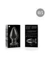 NEBULA SERIES BY IBIZA MODELO 3 PLUG CRISTAL TRANSPARENTE 11 CM O 5 CM
