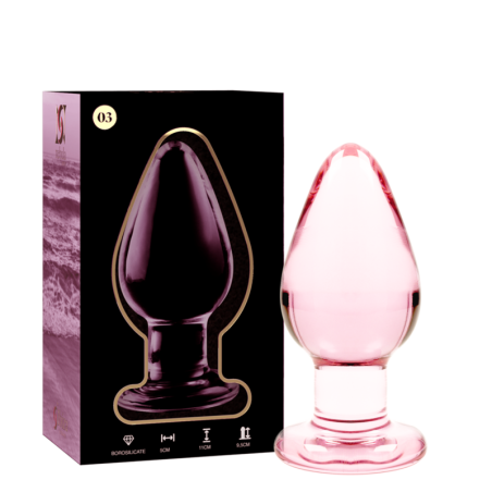 NEBULA SERIES BY IBIZA MODELO 3 PLUG CRISTAL TRANSPARENTE 11 CM O 5 CM