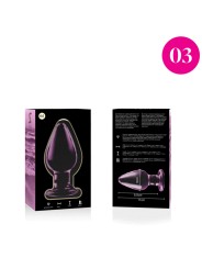 NEBULA SERIES BY IBIZA MODELO 3 PLUG CRISTAL TRANSPARENTE 11 CM O 5 CM