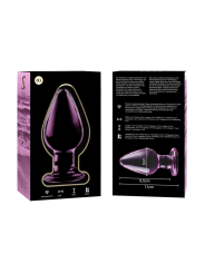 NEBULA SERIES BY IBIZA MODELO 3 PLUG CRISTAL TRANSPARENTE 11 CM O 5 CM