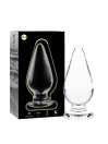 NEBULA SERIES BY IBIZA MODELO 4 PLUG CRISTAL TRANSPARENTE 11 CM O 5 CM