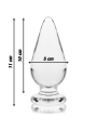 NEBULA SERIES BY IBIZA MODELO 4 PLUG CRISTAL TRANSPARENTE 11 CM O 5 CM