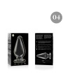 NEBULA SERIES BY IBIZA MODELO 4 PLUG CRISTAL TRANSPARENTE 11 CM O 5 CM