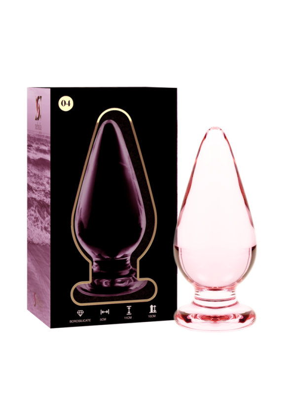 NEBULA SERIES BY IBIZA MODELO 4 PLUG CRISTAL TRANSPARENTE 11 CM O 5 CM