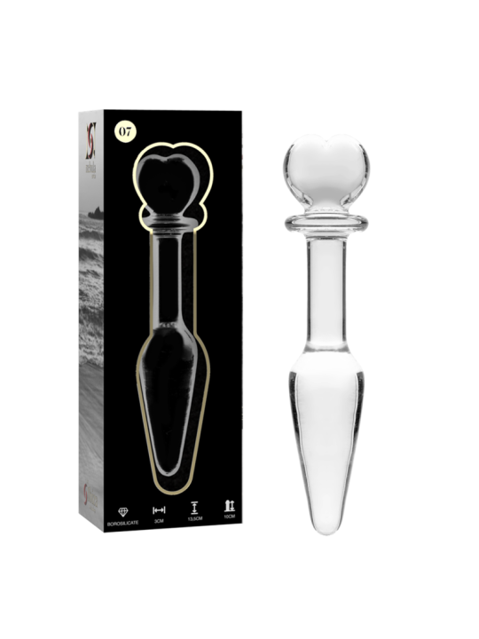 NEBULA SERIES BY IBIZA MODELO 7 PLUG CRISTAL TRANSPARENTE 135 CM O 3 CM