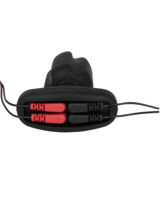 ELECTRASTIM TARTARUS PLUG ANAL SILICONA QUADRIPOLAR NEGRO