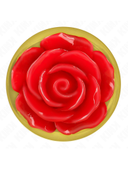 KINK PLUG ANAL DORADO ROSA ROJA TALLA M