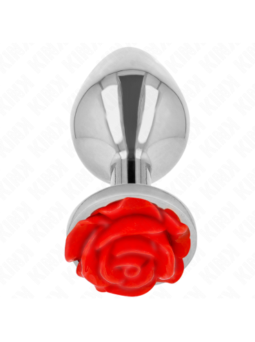 KINK PLUG ANAL ROSA ROJA TALLA L