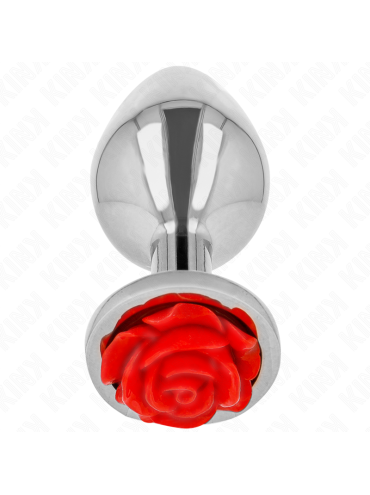 KINK PLUG ANAL ROSA ROJA TALLA S
