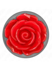 KINK PLUG ANAL ROSA ROJA TALLA S