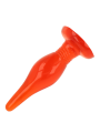 BAILE PLUG ANAL TACTO SUAVE ROJO 142 CM