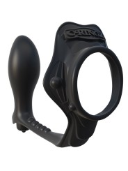 FANTASY C RINGZ ROCK HARD ANILLO POTENCIADOR CON PLUG ANAL