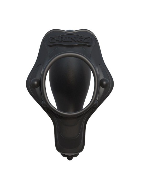 FANTASY C RINGZ ROCK HARD ANILLO POTENCIADOR CON PLUG ANAL