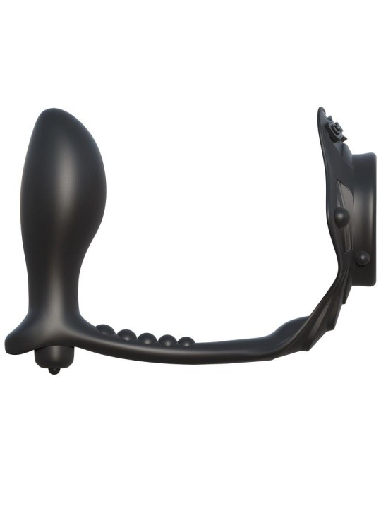 FANTASY C RINGZ ROCK HARD ANILLO POTENCIADOR CON PLUG ANAL