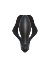 FANTASY C RINGZ ROCK HARD ANILLO POTENCIADOR CON PLUG ANAL