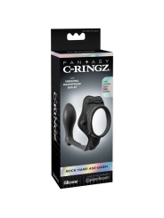 FANTASY C RINGZ ROCK HARD ANILLO POTENCIADOR CON PLUG ANAL
