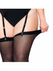 LEG AVENUE MEDIAS NEGRAS PLUS