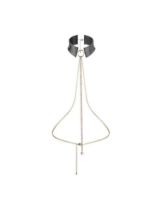 BIJOUX DESIR METALLIQUE COLLAR METLICO NEGRO