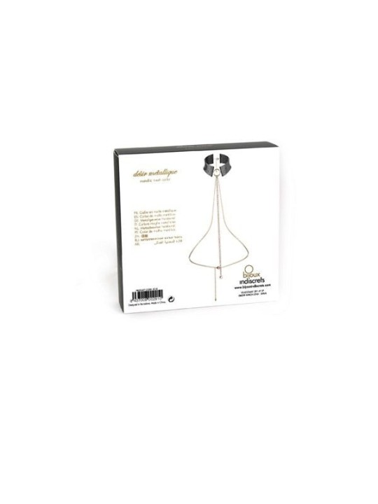 BIJOUX DESIR METALLIQUE COLLAR METLICO NEGRO