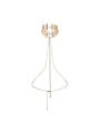 BIJOUX DESIR METALLIQUE COLLAR METLICO DORADO
