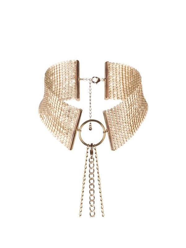BIJOUX DESIR METALLIQUE COLLAR METLICO DORADO