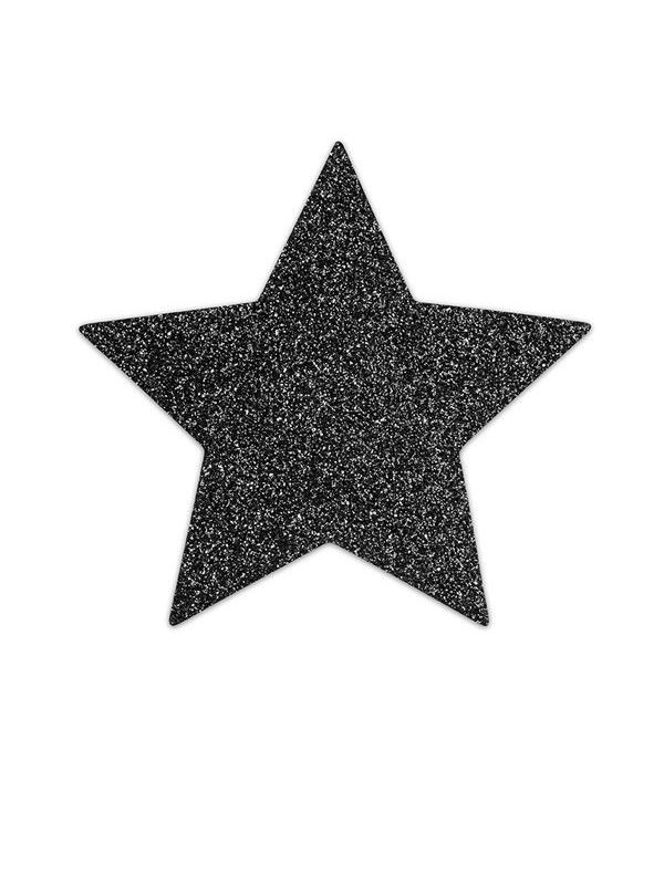 BIJOUX INDISCRETS PEZONERAS FLASH ESTRELLA NEGRO