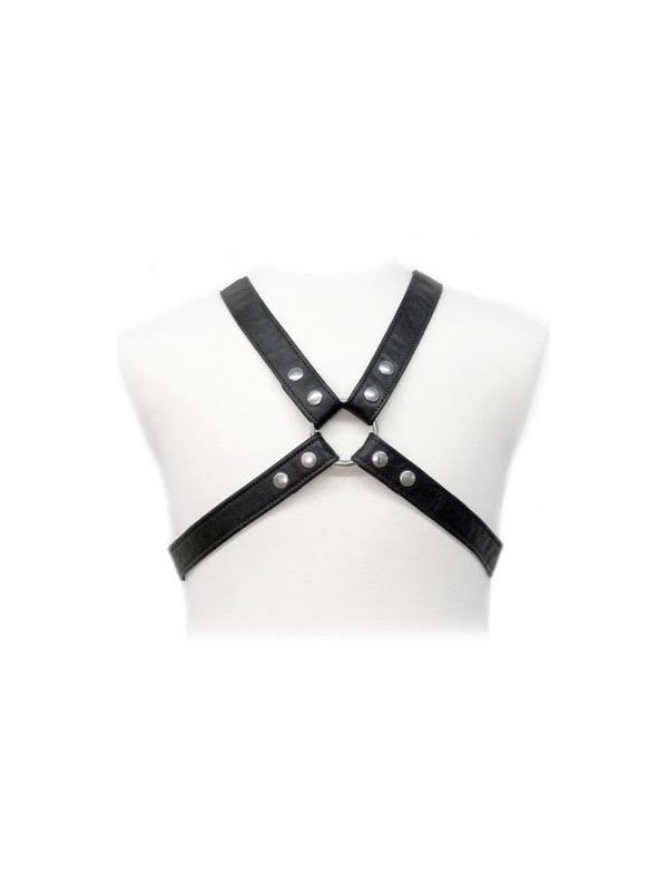 LEATHER BODY LASIC HARNESS IN GARMENT