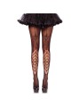 LEG AVENUE MEDIAS SPIDER NEGRO