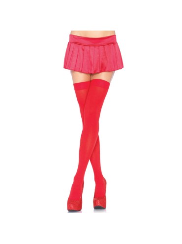 LEG AVENUE MEDIAS OPACAS ROJO