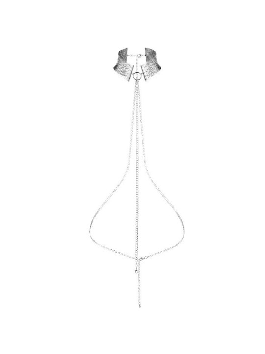 BIJOUX DESIR METALLIQUE COLLAR METLICO PLATEADO