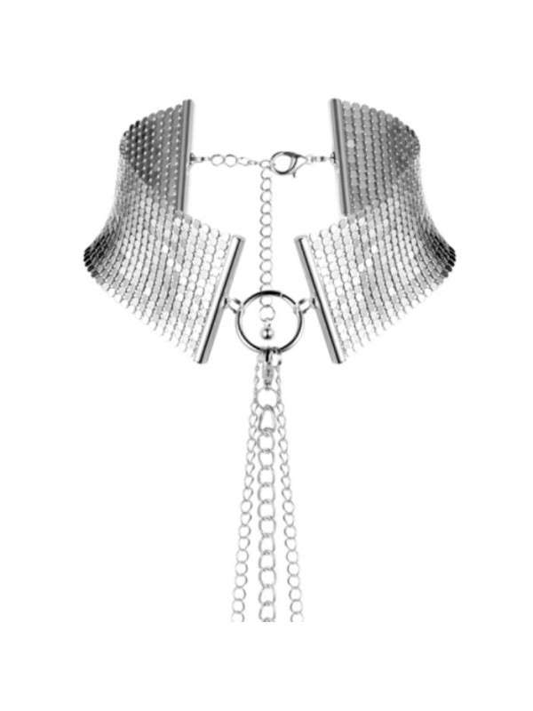 BIJOUX DESIR METALLIQUE COLLAR METLICO PLATEADO