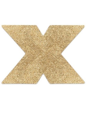 BIJOUX INDISCRETS PEZONERAS FLASH CRUZ DORADO