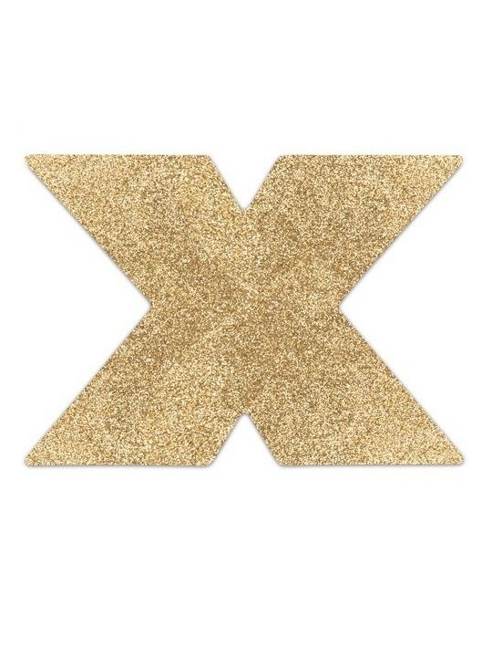 BIJOUX INDISCRETS PEZONERAS FLASH CRUZ DORADO