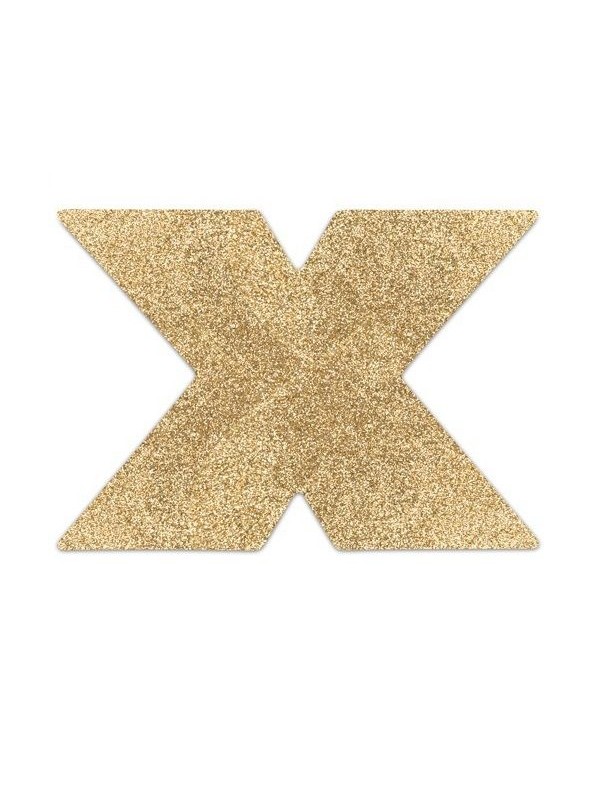 BIJOUX INDISCRETS PEZONERAS FLASH CRUZ DORADO