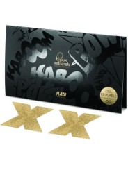 BIJOUX INDISCRETS PEZONERAS FLASH CRUZ DORADO