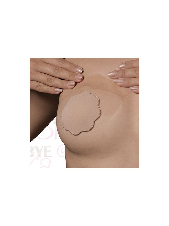 BYE BRA REALZADOR PECHOS CUBREPEZONES DE SILICONA COPA A C